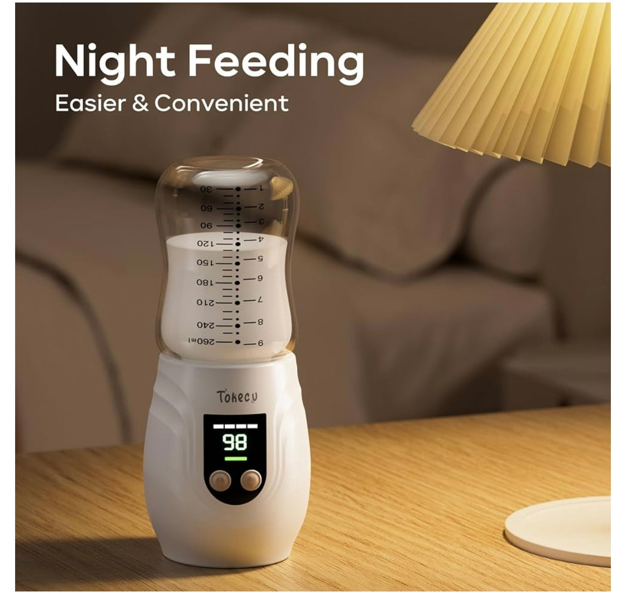 Portable bottle warmer