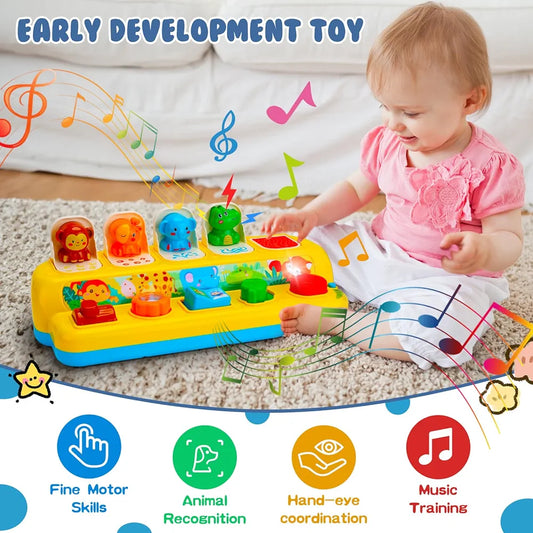 Pop Up Game Jungle Animals