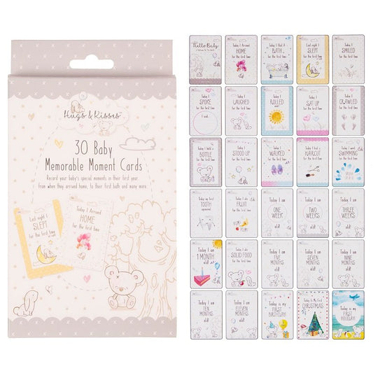 Memorable moment cards 30pc